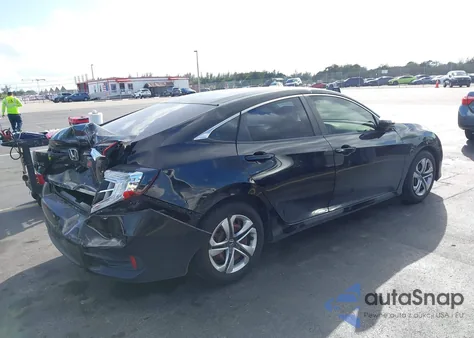 2018 Honda Civic Lx z USA, uszkodzony, nr VIN 19XFC2F53JE020106